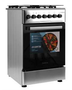 Плита Grifon C543X-CATB2 Срібна (Silver)