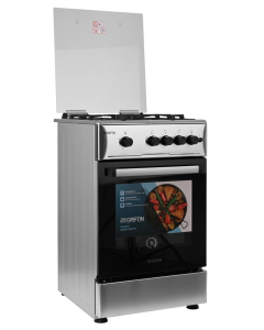 Плита Grifon G543X-CAB2 Срібна (Silver)