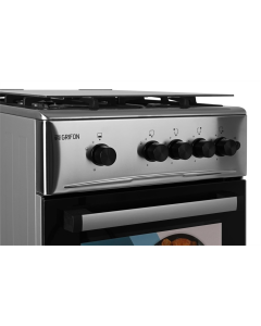 Плита Grifon G543X-CAB2 Срібна (Silver)