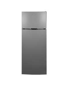 Холодильник Grunhelm GRW-143DD-G Сірий (Grey)