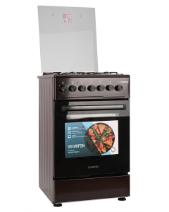 Плита Grifon C543B-MAB2 Коричнева (Braun)