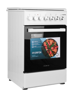 Плита Grifon C542W-MA1 Біла (White)