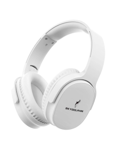 Бездротові повнорозмірні навушники SkyDolphin SL01 Білі (whitek)