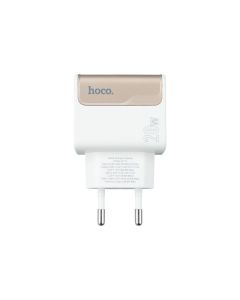 Зарядний пристрій Hoco CS71A 1USB/1Type-C 20W Білий (White)