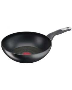 Сковорода WОК Tefal Unlimited 28см G2551972 Чорна (Black)