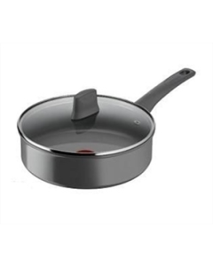 Сотейник з кришкою Tefal Renewal 24см C4263243 Сіра (Grey)
