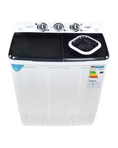 Пральна машина Grunhelm GWL-WS782B3 Чорна Біла (Black White)