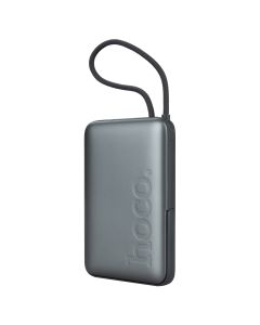 PowerBank 10000 mAh Hoco Q43 Clever dual 3in1 Wireless PD20W Сірий (Gray) VV