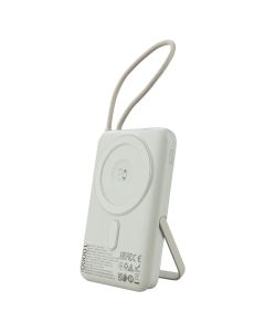 PowerBank 10000 mAh Hoco Q43 Clever dual 3in1 Wireless PD20W Срібна (Silver) VV