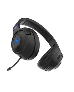 Бездротові повнорозмірні навушники Sades SA-205 Whisper Чорний Синій (Black Blue)