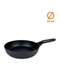 Сковорода Magio MG-1164 24см Чорна (Black)