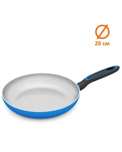 Сковорода Magio MG-1179 28см Синя (Blue)