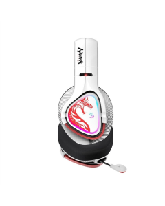 Беспроводные полноразмерные наушники Bloody MR720 Белые (Naraka)