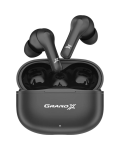 Бездротові навушники вкладиші Grand-X GB-99B Чорні (Black) (вакуум)