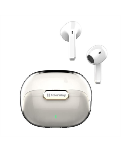 Бездротові навушники вкладиші ColorWay Slim TWS-2 Earbuds Білі (White)