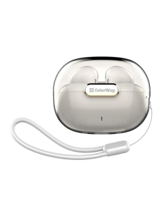 Бездротові навушники вкладиші ColorWay Slim TWS-2 Earbuds Білі (White)