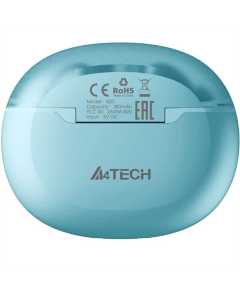 Бездротові навушники вкладиші A4Tech B25 Cині (Icy Blue)