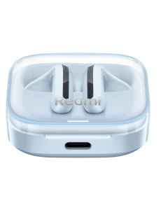 Бездротові навушники вкладиші Xiaomi Redmi Buds 6 Active Блакитні (Transparent blue)