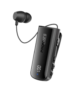 Бездротові навушники вкладиші Promate Monoflix-bt Чорні (Black)