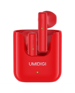 Бездротові навушники вкладиші Umidigi AirBuds U Червоний (Red)