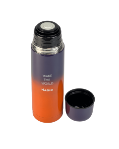 Термос Magio MG-1032G Чорний Помаранчевий (Black Onange)