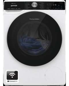 Пральна машина Gorenje WNS14A4TWIFI Чорна Біла (Black White)