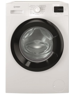 Пральна машина Indesit IM712BMYTIMEUA Чорна Біла (Black White)