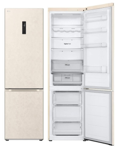 Холодильник LG GC-B509FEMW Бежевий (Beige)