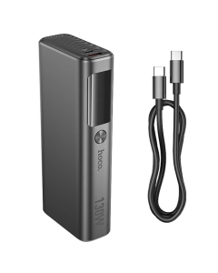 PowerBank 20000mAh Hoco Q17B Electric 130W Сірий (Space Gray)