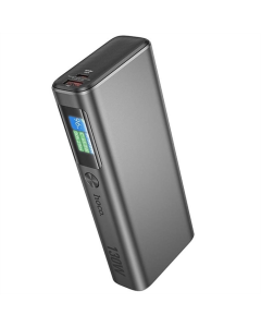 PowerBank 20000mAh Hoco Q17B Electric 130W Сірий (Space Gray)
