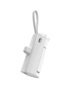 PowerBank 5000 mAh WIWU W026 2 in 1 Type-C з Magsafe For Apple Watch 15W Біла (White)