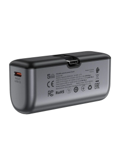 PowerBank 5000 мАг Acefast M9 PD20W Черный (Black)