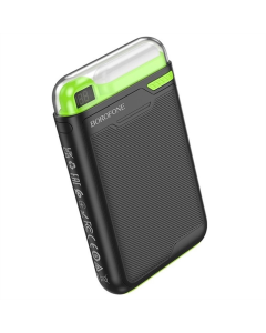 PowerBank 10000 mAh Borofone BJ69 Skillful PD20W MagSafe Wireless PD20W Чорний (Black)