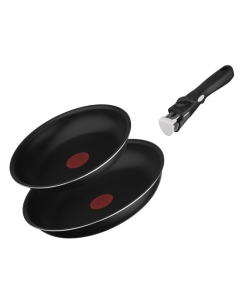 Набір сковорід зі знімною ручкою Ardesto AR1903GS Чорна (Black)