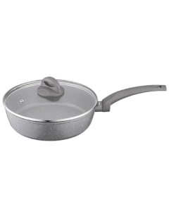 Сковорода з кришкою Ardesto AR2426GGL 26см Сіра (Grey)