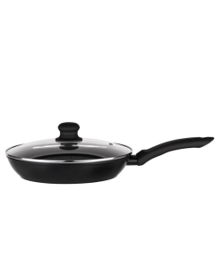Сковорода з кришкою Ardesto AR1928GMP 28см Чорна (Black)