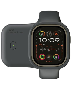 PowerBank 1200 mAh Charging Soft Case for Apple Watch 44/45mm Синій (Midnight Blue)