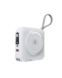 PowerBank 15000 mAh WIWU Wi-P051 6 in 1 PD45W Wireless Білий (White)