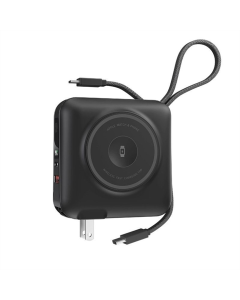 PowerBank 15000 mAh WIWU Wi-P051 6 in 1 PD45W Wireless Чорний (Black)