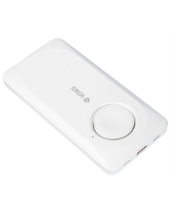PowerBank 10000mAh YENKEE YPB 510 PD 22,5W 3in1 Qi Wireless Біла (Whiteack)