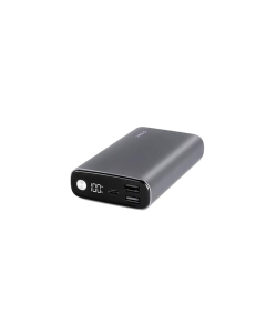 PowerBank 15000 mAh TTEC ReCharger Pro LCD PD 65W Сіра (Space Gray)