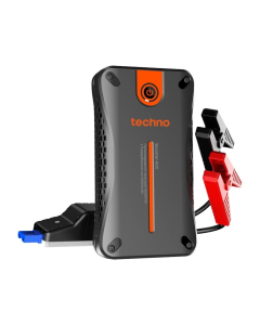 Пусковий пристрій Techno 10000mAh Black (booster-800) Чорний (Black)
