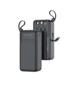 PowerBank 30000 mAh XO PR280 10W Чорна (Black)