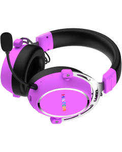 Бездротові повнорозмірні навушники Hator Hyperpunk 3 Wireless Фіолетові (Violet)