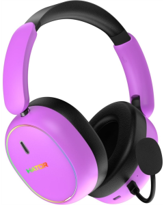 Бездротові повнорозмірні навушники Hator Phoenix 2 Wireless Фіолетові (Violet)