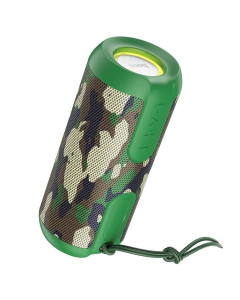 Bluetooth-колонка Hoco BS48 Artistic sports Зеленый камуфляж (Camouflage Green)