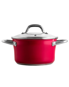 Каструля Pepper CAMELLIA PR-2403-16 16 х 9.5 см 1.6л Червона (Red)