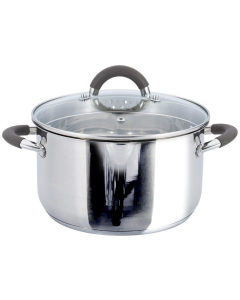 Каструля Gusto PRACTICO GT-1102-18 18см 2.6л Срібна (Silver)