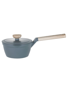 Ківш із кришкою Pepper SMART PR-2318-18 18×9см 1.9л Сірий (Gray)