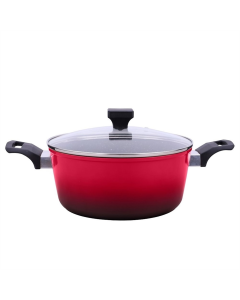 Каструля Pepper Viva PR-2306-18 18см Червона (Red)